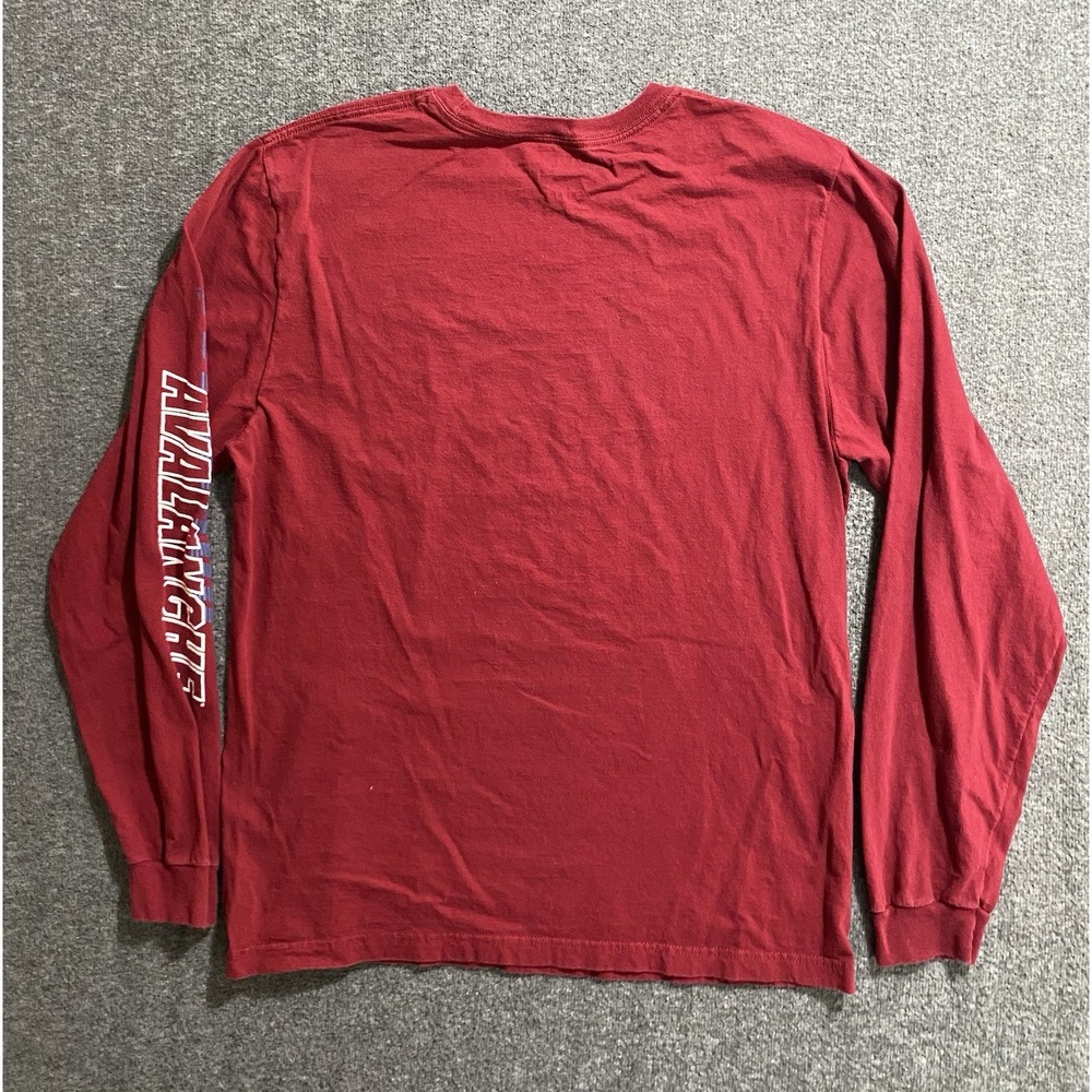 Reebok Colorado Avalanche Men Long Sleeve T-Shirt Crew Neck Red Size L RN119208 - Picture 7 of 8